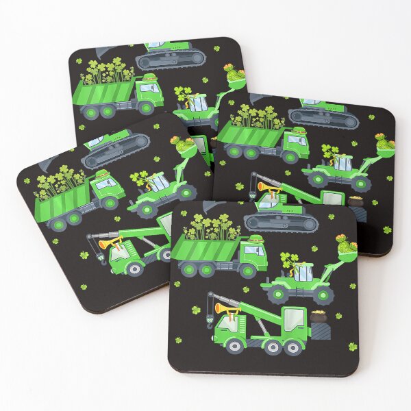 Item preview, Kids Boys St Patricks Day Crane Truck Construction Toddler designed and sold by DavidBenson47.