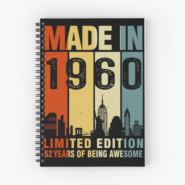 Item preview, Made In 1960 Limited Edition 62 Years Of Being Awesome 62th Birthday designed and sold by AraJordeStore.