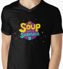 Soup and a Sandwich Men's V-Neck T-Shirt