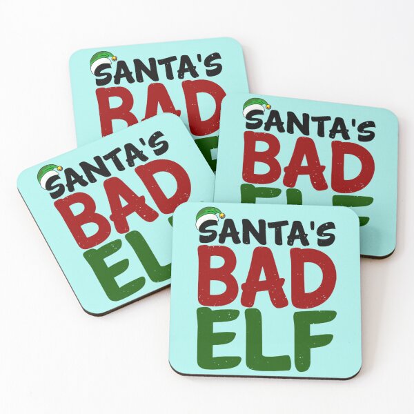 Item preview, Santa's Bad Elf Funny Winter Christmas   designed and sold by RGoRebel.