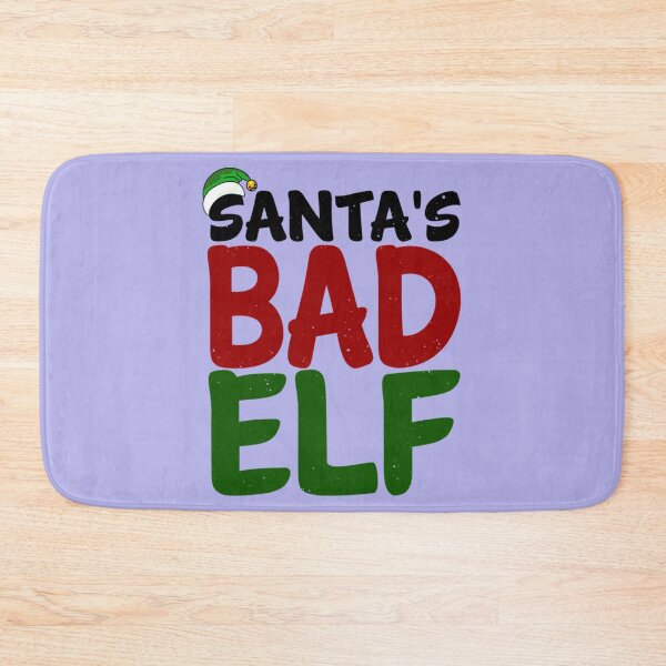 Item preview, Santa's Bad Elf Funny Winter Christmas   designed and sold by RGoRebel.