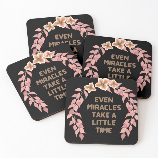 Item preview, Even Miracles Take A Little Time designed and sold by mankelll.