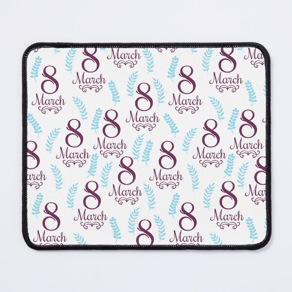Item preview, 8 March Seamless Pattern - Adorable Gift Design designed and sold by podekom.