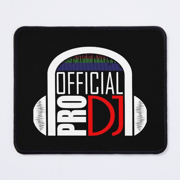 Item preview, OFFICIAL PRO DJ LOGO white designed and sold by KoolDsignsMUSIC.