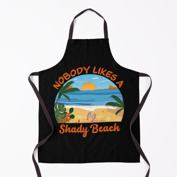 Item preview, Nobody likes a shady beach, beach funny ocean vacation, hawaiian palm trees, beach duty sunglasses, travelling lover designed and sold by SGS-.