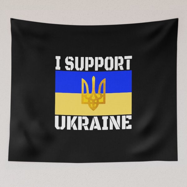 Item preview, UKRAINE Support - Flag Invasion Conflict No War designed and sold by urban-design.
