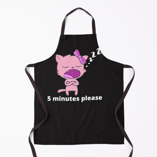 Item preview, Sleepy cat. Wait 5 minutes please. Sleeping cat. Lazy Cat needs 5 minutes to wake up. designed and sold by EMIPRINCESS.