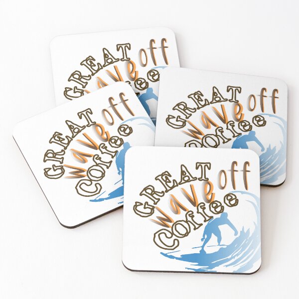 Item preview, great wave off coffee t-shirt designed and sold by lookystyle.