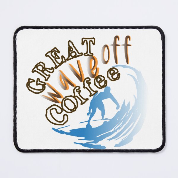 Item preview, great wave off coffee t-shirt designed and sold by lookystyle.