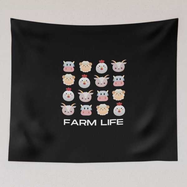 Item preview, The Farm Life _ with Goats , Chicken, Sheep, Cow _ Farm  designed and sold by Shirtazy.