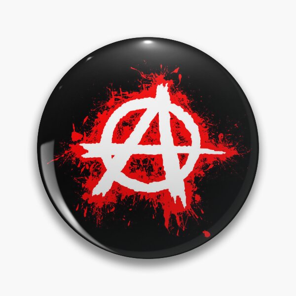 Item preview, Anarchie, rote Spritzer / Anarchy, red Splash designed and sold by Marcin Adrian.