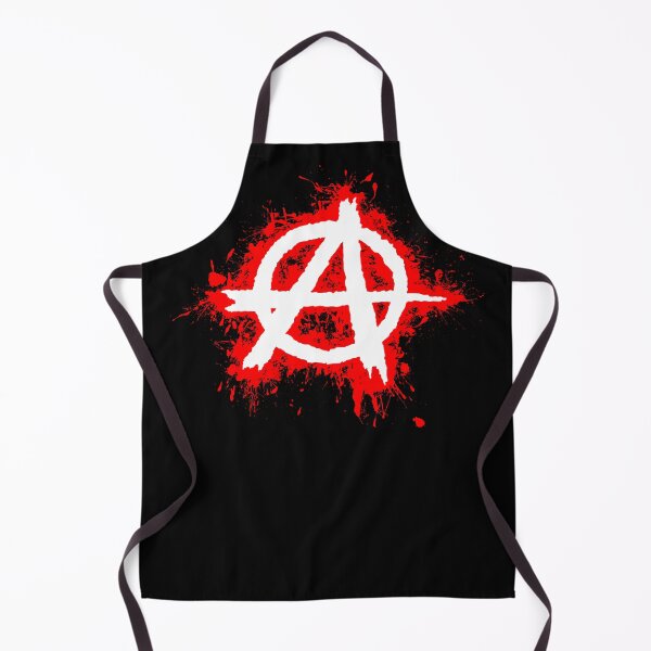 Item preview, Anarchie, rote Spritzer / Anarchy, red Splash designed and sold by Marcin Adrian.