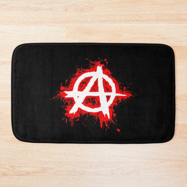 Item preview, Anarchie, rote Spritzer / Anarchy, red Splash designed and sold by Marcin Adrian.