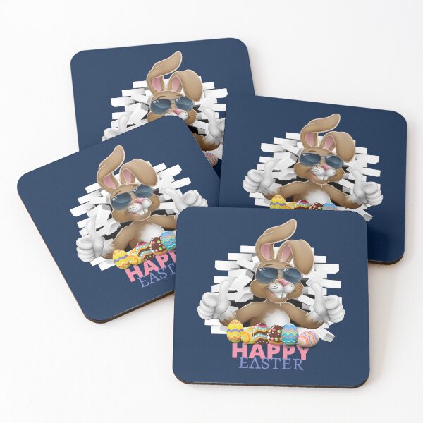 Item preview, cute funny Bunny - happy Easter 2022 designed and sold by OMG Outfits .