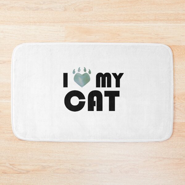Item preview, I <3 my cat designed and sold by Pajamurai.