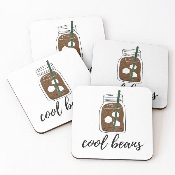 Item preview, Cool Beans Iced Coffee designed and sold by Dollydollys.