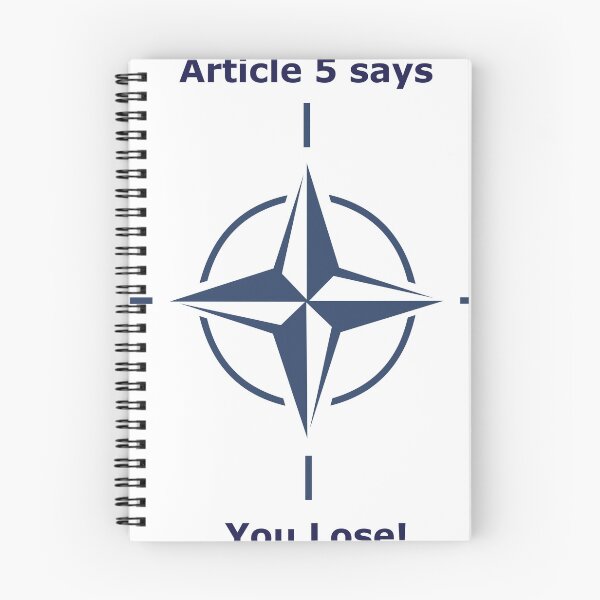 Aperçu de l'œuvre Article 5 de l'OTAN créée et vendue par RSdesignbureau.