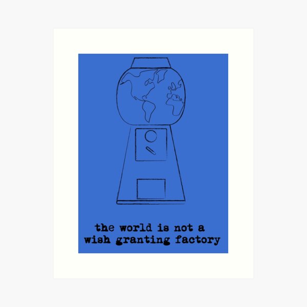 Item preview, Not a Wish Granting Factory -blues designed and sold by Option5.