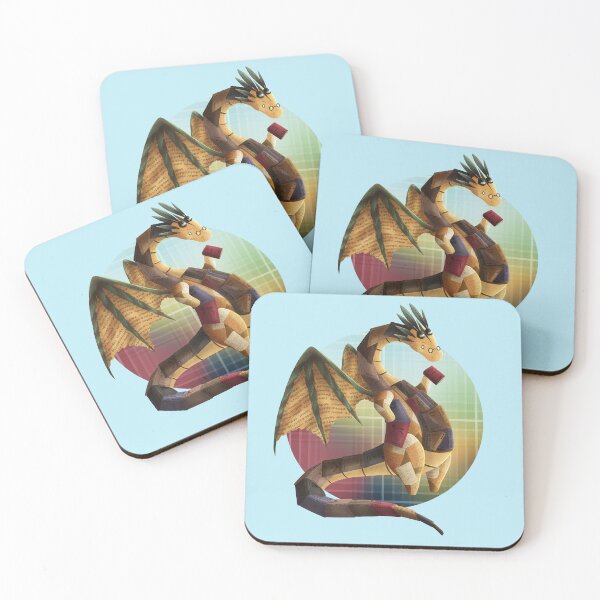 Item preview, Kawaii Librarian Dragon - With Background designed and sold by ChiisaYanagi.