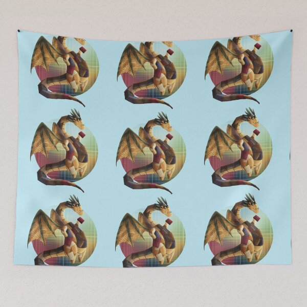 Item preview, Kawaii Librarian Dragon - With Background designed and sold by ChiisaYanagi.