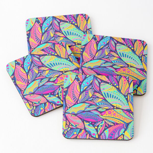 Item preview, Bright multicolored leaves designed and sold by Mankaanna.