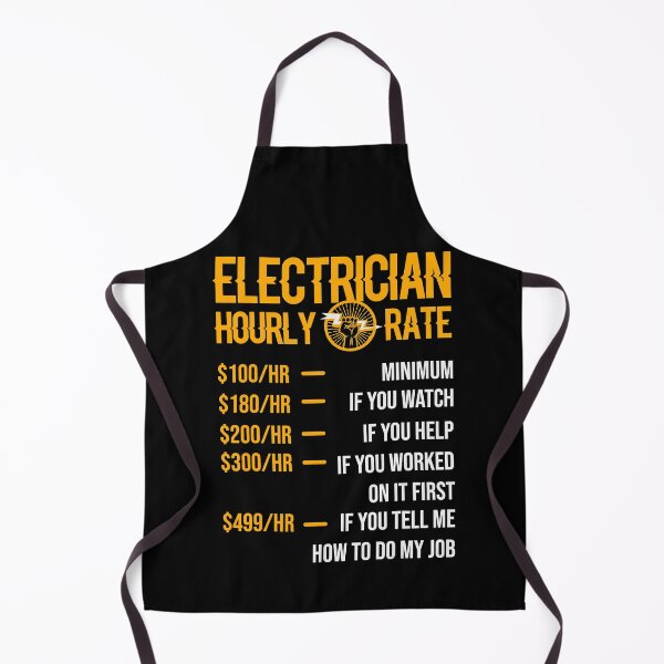 Item preview, Electrician Hourly Rates designed and sold by SageTobias.