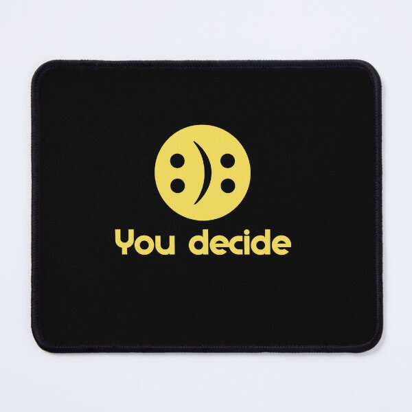 Item preview, You decide positive self affirmation Yellow designed and sold by GraphismNinja.