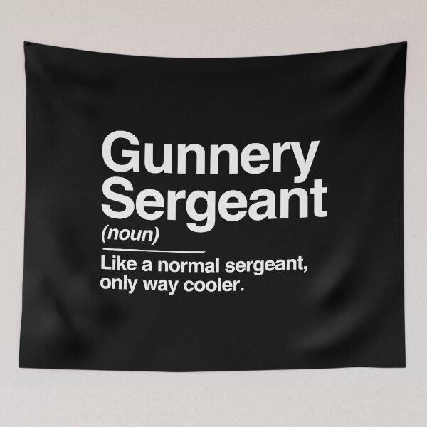 Item preview, Gunnery Sergeant Definition designed and sold by norwoodcarney.