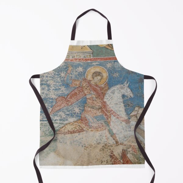 Item preview, Voronet Monastery, Romania - Saint George Knight. Photography by ACCI designed and sold by VanyssaGraphics.