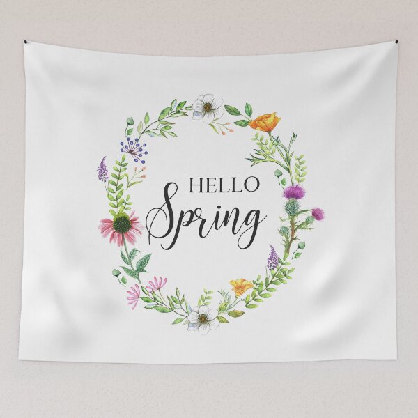 Item preview, Hello Spring designed and sold by latiendadearyam.