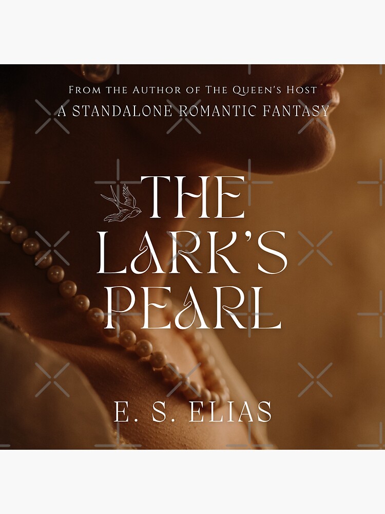 Thumbnail 3 of 3, Sticker, The Lark's Pearl Cover (square version) designed and sold by RockWinterRec.