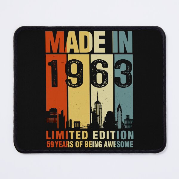 Item preview, Made In 1963 Limited Edition 59 Years Of Being Awesome 59th Birthday designed and sold by AraJordeStore.