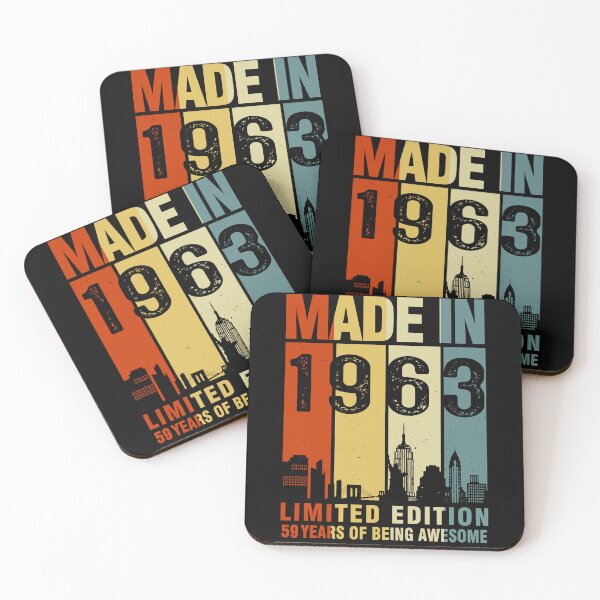 Item preview, Made In 1963 Limited Edition 59 Years Of Being Awesome 59th Birthday designed and sold by AraJordeStore.