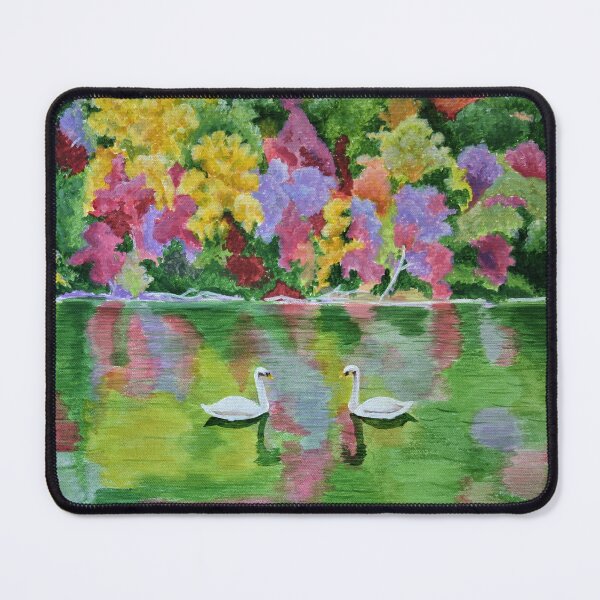 Item preview, cigni sul lago designed and sold by paolabuccheri.