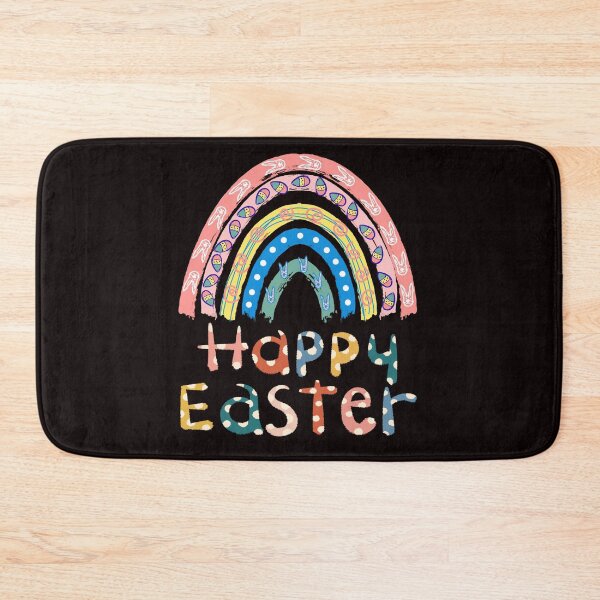 Item preview, Boho Rainbow Happy Easter designed and sold by Buyeseoshop.