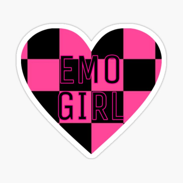 Emo Girl Stickers for Sale