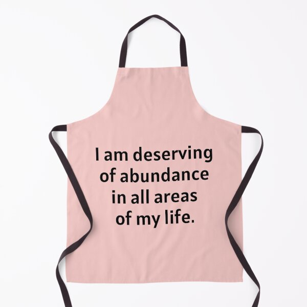 Item preview, I Am Deserving Of Abundance designed and sold by Manifest-Life.