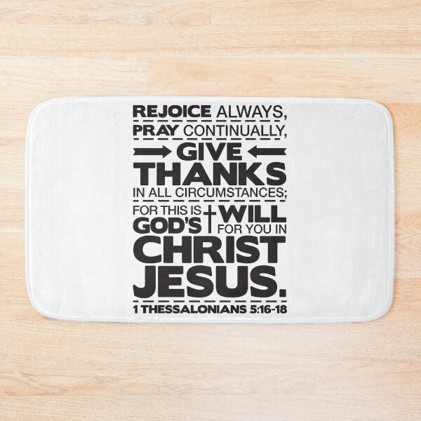 Item preview, 1 Thessalonians 5:16-18 Rejoice Always designed and sold by plushism.