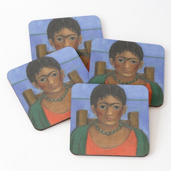 Item preview, Vintage Frida Kahlo painting art designed and sold by Vintage Designs +.