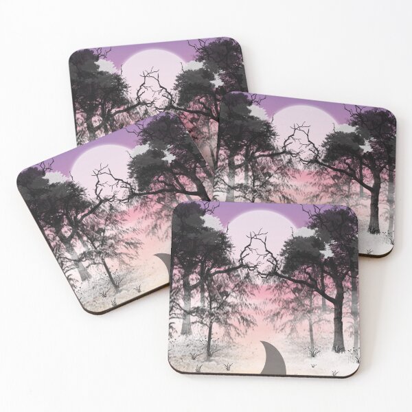 Item preview, Forest of the moon designed and sold by Sonia Jones Art.