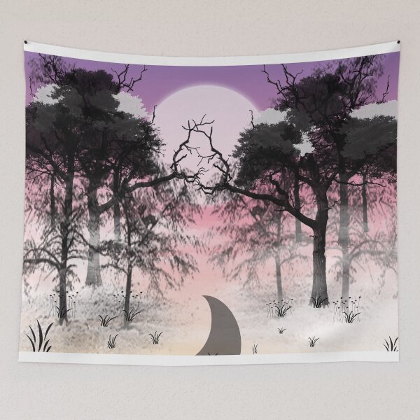 Item preview, Forest of the moon designed and sold by Sonia Jones Art.