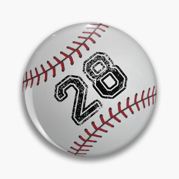 Item preview, Baseball ball number 28, twenty eight  designed and sold by TheCultStuff.