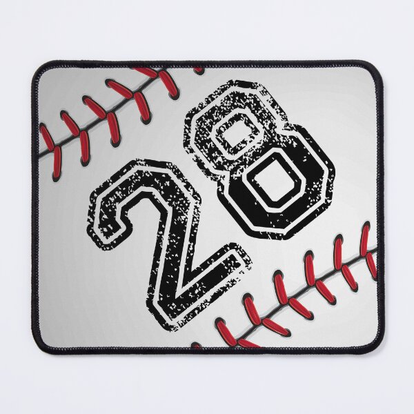 Item preview, Baseball ball number 28, twenty eight designed and sold by TheCultStuff.
