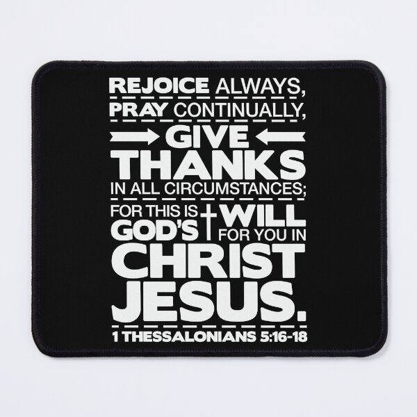 Item preview, 1 Thessalonians 5:16-18 Rejoice Always designed and sold by plushism.
