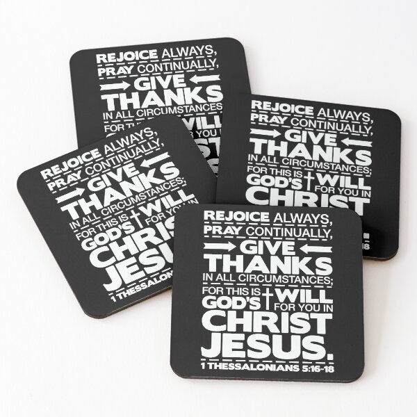 Item preview, 1 Thessalonians 5:16-18 Rejoice Always designed and sold by plushism.