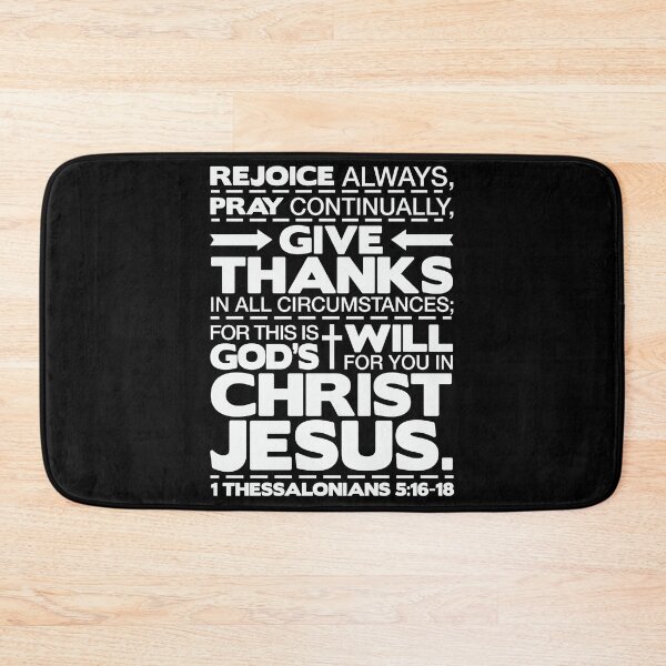 Item preview, 1 Thessalonians 5:16-18 Rejoice Always designed and sold by plushism.