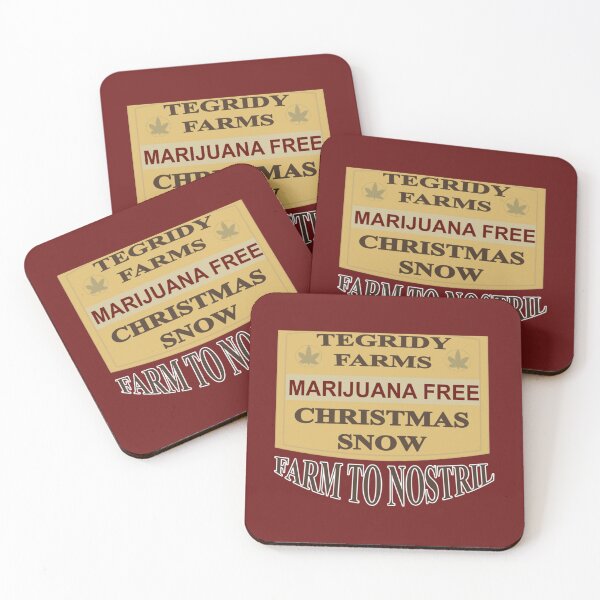 Item preview,  Marijuana free christmas snow designed and sold by Z0naShirt.
