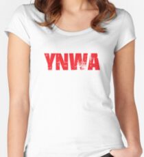 i'll Never Walk Alone YNWA Women's Fitted Scoop T-Shirt