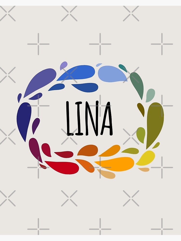Lina | Name Art Print
