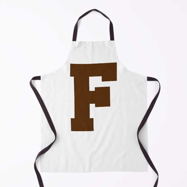 Item preview, Alphabet, Brown F, Sports letter F designed and sold by TheCultStuff.